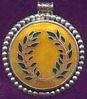 Laurel medallion