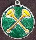 champleve heralds badge