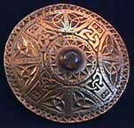 cast bronze Norse brooch